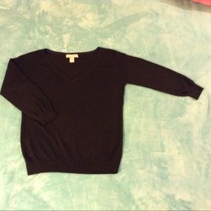 💕BANANA REPUBLIC💕Black Lightweight Sweater